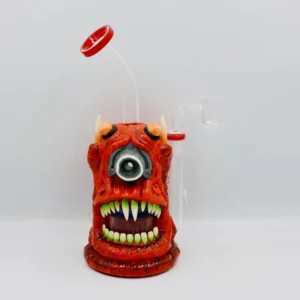 Bong De Vidro Monster Red