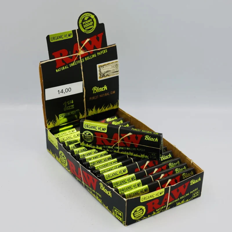 Seda Raw Black Organic 1 1/4 (Un.)