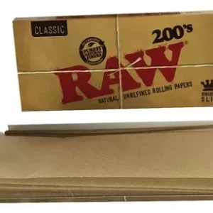 Seda Raw Classic King Size 200 Folhas (Un.)